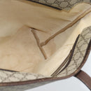 GUCCI GG Supreme Tote Bag PVC Beige 211137 Auth 186032-20