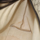 GUCCI GG Supreme Tote Bag PVC Beige 211137 Auth 186032-21
