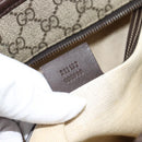 GUCCI GG Supreme Tote Bag PVC Beige 211137 Auth 186032-12