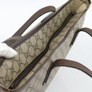 GUCCI GG Supreme Tote Bag PVC Beige 211137 Auth 186032-6