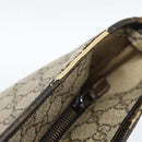 GUCCI GG Supreme Tote Bag PVC Beige 211137 Auth 186032-7