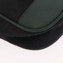 CHANEL Sports Line Shoulder Bag Canvas Black Silver CC Auth 186034A-9