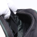 CHANEL Sports Line Shoulder Bag Canvas Black Silver CC Auth 186034A-20