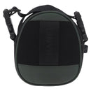 CHANEL Sports Line Shoulder Bag Canvas Black Silver CC Auth 186034A-2
