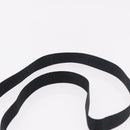 CHANEL Sports Line Shoulder Bag Canvas Black Silver CC Auth 186034A-8