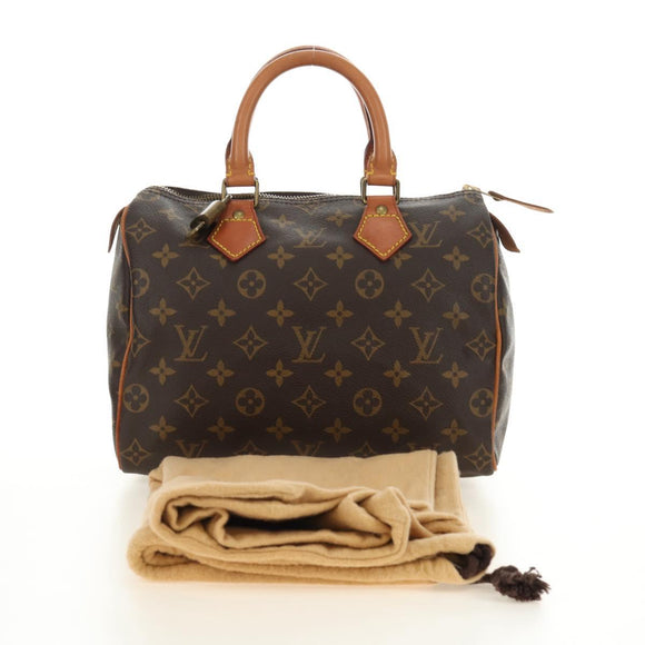 LOUIS VUITTON Monogram Speedy 25 Hand Bag M41528 LV Auth 186035SAV