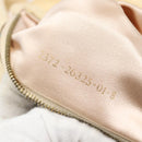 FENDI Mamma Baguette Shoulder Bag Leather Ivory Gold Auth 186036SAM-11