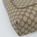 GUCCI GG Supreme Web Sherry Line Tote Bag PVC Beige 39 02 003 Auth 186038-11