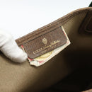 GUCCI GG Supreme Web Sherry Line Tote Bag PVC Beige 39 02 003 Auth 186038-15