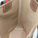 GUCCI GG Supreme Web Sherry Line Tote Bag PVC Beige 39 02 003 Auth 186038-17