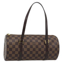 LOUIS VUITTON Damier Ebene Papillon 30 Hand Bag N51303 LV Auth 186041-1