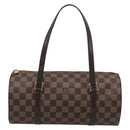 LOUIS VUITTON Damier Ebene Papillon 30 Hand Bag N51303 LV Auth 186041-13