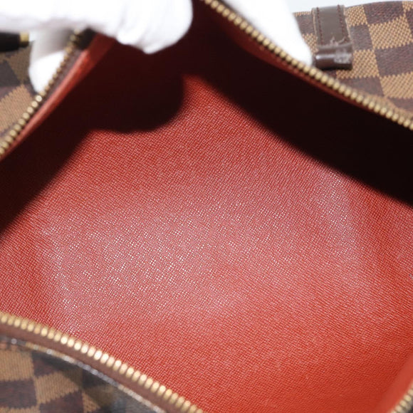 LOUIS VUITTON Damier Ebene Papillon 30 Hand Bag N51303 LV Auth 186041