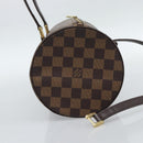 LOUIS VUITTON Damier Ebene Papillon 30 Hand Bag N51303 LV Auth 186041-4