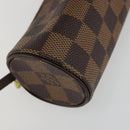 LOUIS VUITTON Damier Ebene Papillon Pouch LV Auth 186042A-15