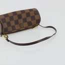LOUIS VUITTON Damier Ebene Papillon Pouch LV Auth 186042A-7
