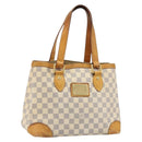 LOUIS VUITTON Damier Azur Hampstead PM Tote Bag N51207 LV Auth 186045-1
