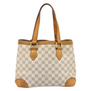LOUIS VUITTON Damier Azur Hampstead PM Tote Bag N51207 LV Auth 186045-2