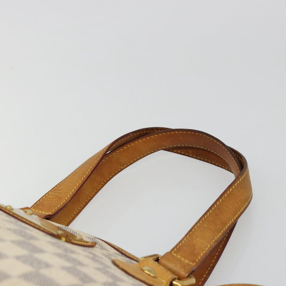 LOUIS VUITTON Damier Azur Hampstead PM Tote Bag N51207 LV Auth 186045