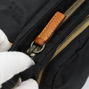 Miu Miu Shoulder Bag Nylon Black Silver Auth 186046A-15