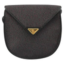 SAINT LAURENT Shoulder Bag PVC Canvas Purple Gold Auth 186047A-13