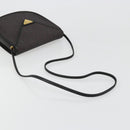SAINT LAURENT Shoulder Bag PVC Canvas Purple Gold Auth 186047A-7