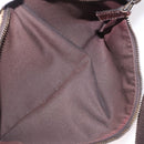 GUCCI GG Canvas Waist bag Beige Silver 28566 Auth 186052-26