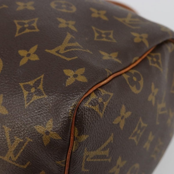 LOUIS VUITTON Monogram Speedy 30 Hand Bag M41526 LV Auth 186053A
