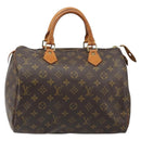 LOUIS VUITTON Monogram Speedy 30 Hand Bag M41526 LV Auth 186053A-2