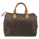 LOUIS VUITTON Monogram Speedy 30 Hand Bag M41526 LV Auth 186053A-3