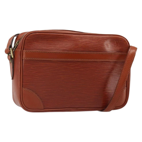 LOUIS VUITTON Epi Trocadero 23 Shoulder Bag Brown M52313 LV Auth 186055