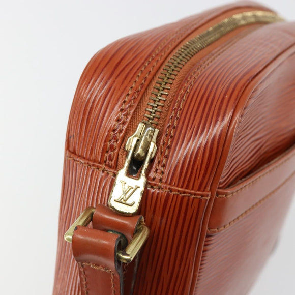 LOUIS VUITTON Epi Trocadero 23 Shoulder Bag Brown M52313 LV Auth 186055