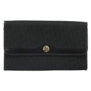 Christian Dior Trotter Canvas Chain Shoulder Bag Black Gold Auth 186061A-13