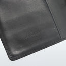 LOUIS VUITTON Monogram Mat Agenda PM Planner Cover Black R20932 LV Auth 186063A-9