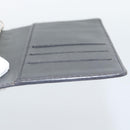 LOUIS VUITTON Monogram Mat Agenda PM Planner Cover Black R20932 LV Auth 186063A-20