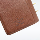 LOUIS VUITTON Monogram Agenda PM Day Planner Cover R20005 LV Auth 186064A-17