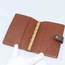 LOUIS VUITTON Monogram Agenda PM Day Planner Cover R20005 LV Auth 186064A-8