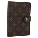 LOUIS VUITTON Monogram Agenda PM Day Planner Cover R20005 LV Auth 186064A-1