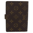 LOUIS VUITTON Monogram Agenda PM Day Planner Cover R20005 LV Auth 186064A-2