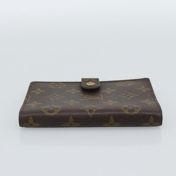 LOUIS VUITTON Monogram Agenda PM Day Planner Cover R20005 LV Auth 186064A