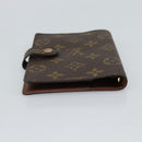 LOUIS VUITTON Monogram Agenda PM Day Planner Cover R20005 LV Auth 186064A-5
