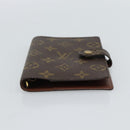 LOUIS VUITTON Monogram Agenda PM Day Planner Cover R20005 LV Auth 186064A-6