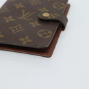 LOUIS VUITTON Monogram Agenda PM Day Planner Cover R20005 LV Auth 186064A-7