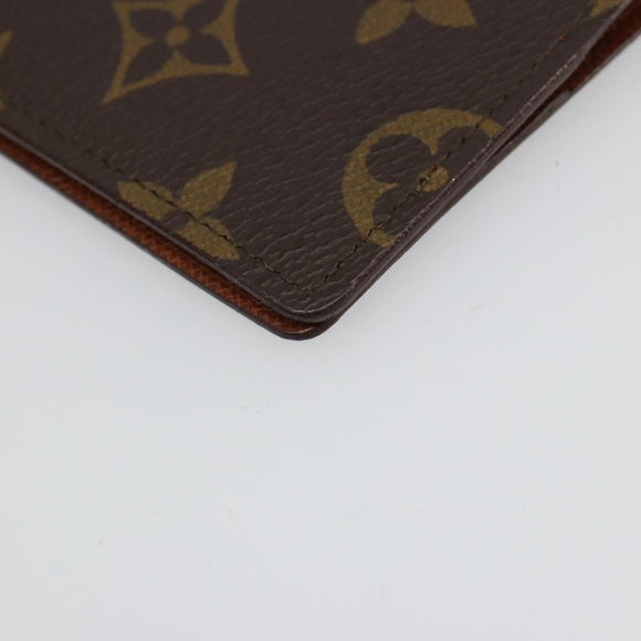 LOUIS VUITTON Monogram Day Planner Cover LV Auth 186066A