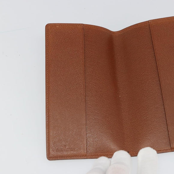 LOUIS VUITTON Monogram Day Planner Cover LV Auth 186066A