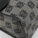 LOEWE Anagram Amazona 36 Hand Bag PVC Black Gold Auth 186081A-14