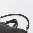 GUCCI Hand Bag Leather 2way Outlet Brown Silver 268641 Auth 186084A-15