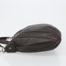 GUCCI Hand Bag Leather 2way Outlet Brown Silver 268641 Auth 186084A-4