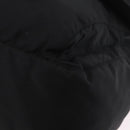 PRADA Shoulder Bag Nylon Black Silver Auth 186088A-16