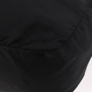 PRADA Shoulder Bag Nylon Black Silver Auth 186088A-17